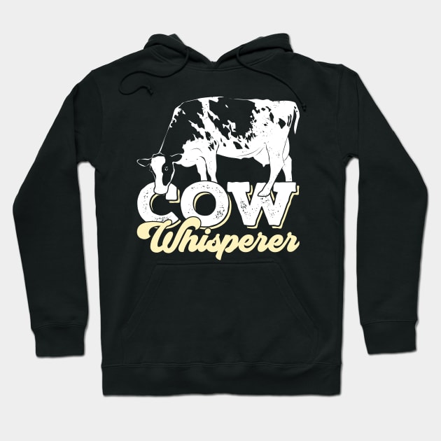 Cow Whisperer Cattle Farmer Gift Hoodie by Dolde08